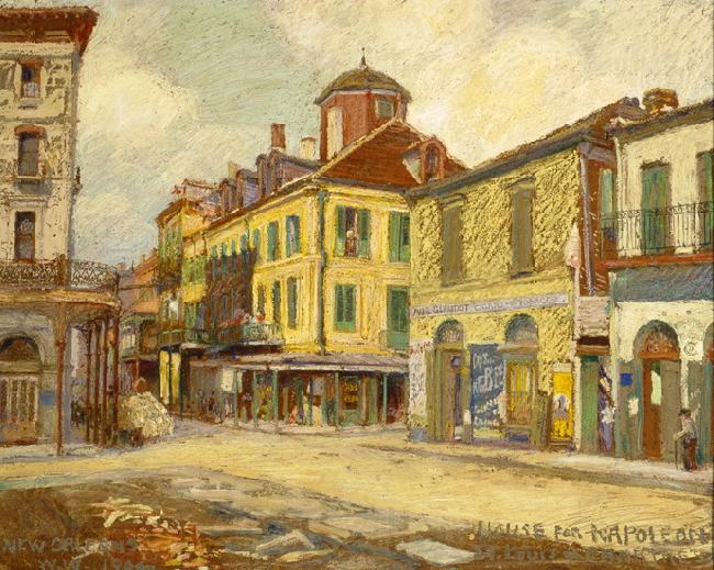 William Woodward St. Louis and Chartres Streets Germany oil painting art